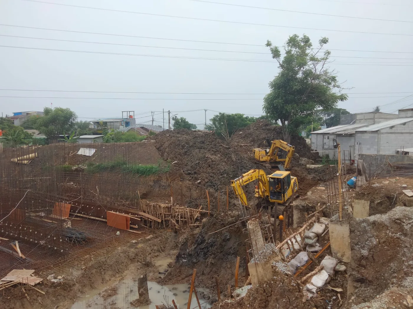 Pembangunan Reservoar Beton Kapasitas 2.000 m³